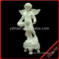 Angel statue outdoor decoration stone life size angel statue